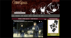 Desktop Screenshot of codegeass.us
